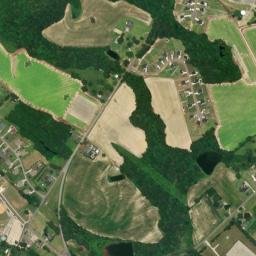 Archer Lodge map(satellite map)