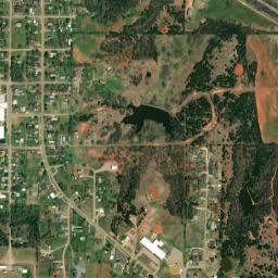 315-513 Hayes Drive Wellston OK 74881 High Resolution Satellite Map