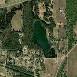 Airport Road Chandler OK 74834 America High Resolution Satellite Map