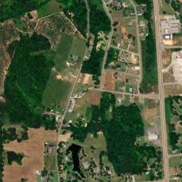 Beech River Tennessee High Resolution Satellite Map