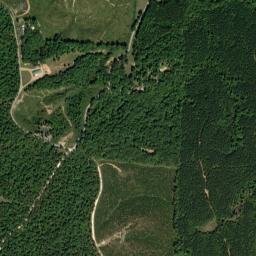 Five Forks Tennessee High Resolution Satellite Map