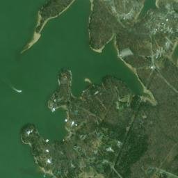 Meigs Cabin Area Tennessee High Resolution Satellite Map