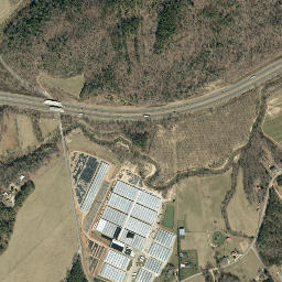 1839 South Creek Road, Nebo, NC 28761 High Resolution Satellite Map