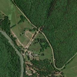 Beach Grove Arkansas High Resolution Satellite Map