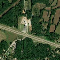 Sand Ridge Tennessee High Resolution Satellite Map