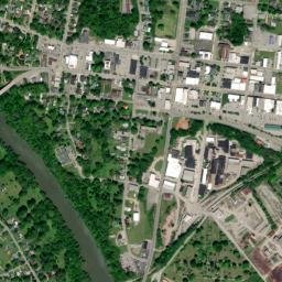 Warren County map(satellite map)