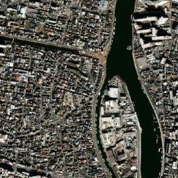 Urayasu map(satellite map)
