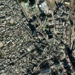 Shibuya-ku map(satellite map)