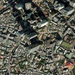 Tokyo Tower Satellite Map