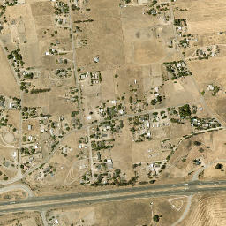 Whitley Gardens California High Resolution Satellite Map