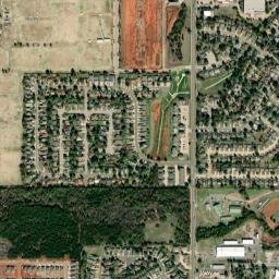 Drake Avenue Edmond OK 73003 High Resolution Satellite Map