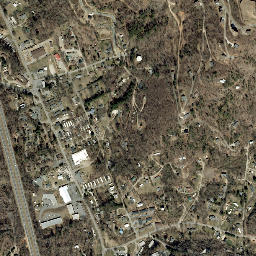 333-335 Weaverville Highway, Woodfin, NC High Resolution Satellite Map