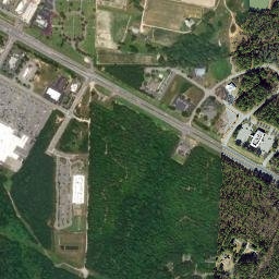 555 U.S. 70 Business, Garner, NC 27529 High Resolution Satellite Map