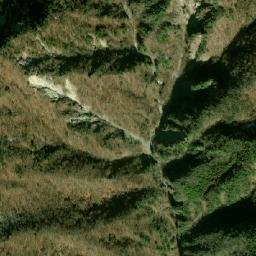 Minami Alps-shi map(satellite map)