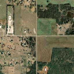 County Line Road Northeast, Piedmont, OK High Resolution Satellite Map