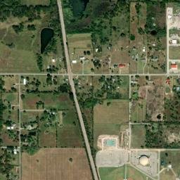 1950 N Okmulgee Ave Okmulgee OK High Resolution Satellite Map