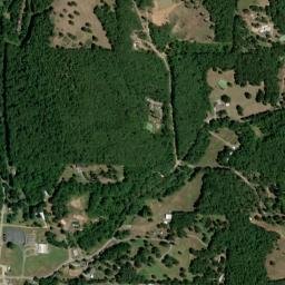 Natural Dam Arkansas High Resolution Satellite Map