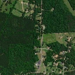 Bear Creek Tennessee High Resolution Satellite Map