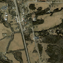 Fosterville Tennessee High Resolution Satellite Map