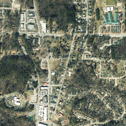 Holly Springs map(satellite map)
