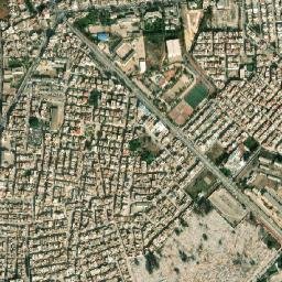 Es Senia map(satellite map)