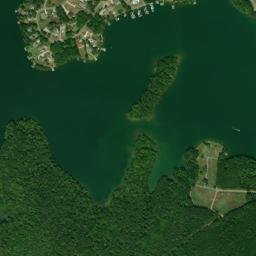 Morganton Tennessee High Resolution Satellite Map