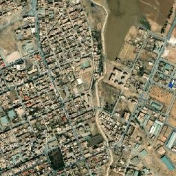 Merouana map(satellite map)
