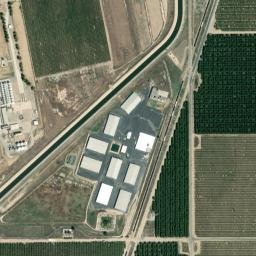 Calico California High Resolution Satellite Map