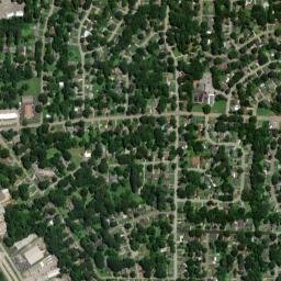 106-112 Sunnyside Drive, Jackson, TN High Resolution Satellite Map