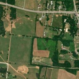 Pottsville Tennessee High Resolution Satellite Map