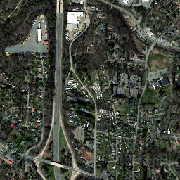 Woodfin map(satellite map)