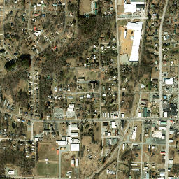 Denton map(satellite map)