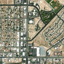 Ridgecrest map(satellite map)