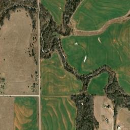 14400 North Banner Road, Yukon, OK High Resolution Satellite Map