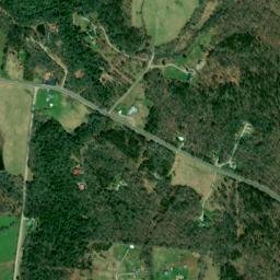 Pine Creek Tennessee High Resolution Satellite Map