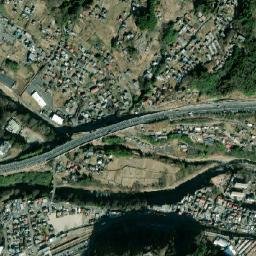 Ōtsuki map(satellite map)