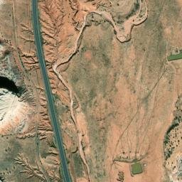 U.S. 550, NM, USA High Resolution Satellite Map