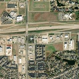 5925 Northwest 139th Street Oklahoma City High Resolution Satellite Map