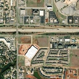 2740 Northwest 138th Street Oklahoma City High Resolution Satellite Map