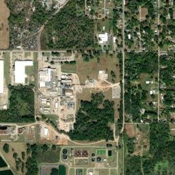 N3950 Road, Okmulgee, OK 74447, USA High Resolution Satellite Map