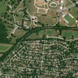 Field Crest Tennessee High Resolution Satellite Map