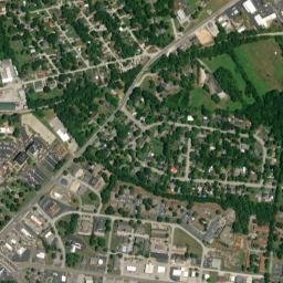 Rolling Fields Tennessee High Resolution Satellite Map