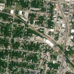 1209 South Garden Street, Columbia, TN High Resolution Satellite Map