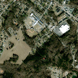 Granite Quarry map(satellite map)