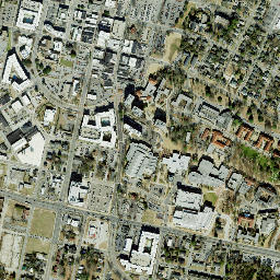 476-498 Reade St, Ecu, East Carolina University - Downtown Di High Resolution Satellite Map