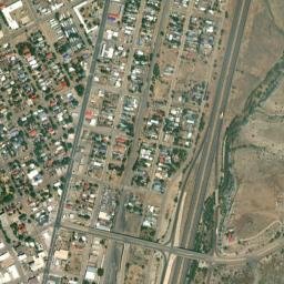 748-798 Grand Avenue, Las Vegas, NM High Resolution Satellite Map