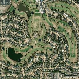 4205 Tamarisk Drive Oklahoma City OK High Resolution Satellite Map