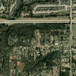 2733 NE 126th St Edmond OK 73013 High Resolution Satellite Map