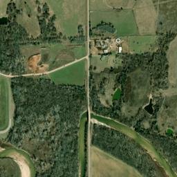 12820 North Hiwassee Road Jones OK High Resolution Satellite Map