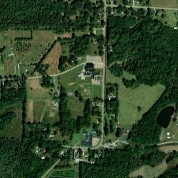 Beech Bluff Tennessee High Resolution Satellite Map